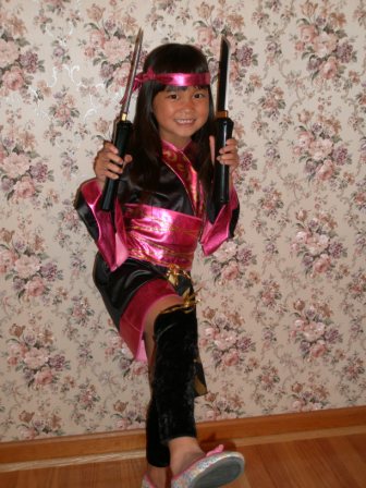 Kasen in her Ninja costume